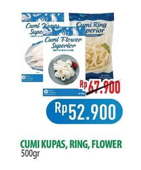 Promo Harga Cumi Kupas/Ring/Kupas  - Hypermart