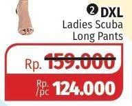 Promo Harga DXL Ladies Scuba Long Pants  - Lotte Grosir