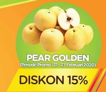 Promo Harga Pear Golden  - Yogya