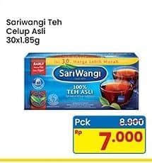 Promo Harga Sariwangi Teh Asli 55 gr - Indomaret