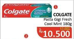 Promo Harga COLGATE Toothpaste Fresh Cool Mint 180 gr - Alfamidi