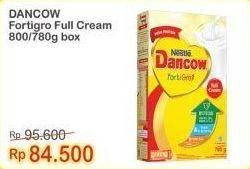 Promo Harga Dancow FortiGro Susu Bubuk Full Cream 800 gr - Indomaret