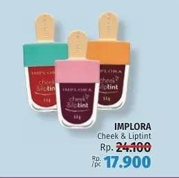Promo Harga IMPLORA Cheek and Lip Tint 5 gr - LotteMart