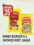 Promo Harga Burger 6s / Smoked Beef 200gr  - Hypermart