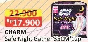 Promo Harga Charm Safe Night Gathers 35cm 12 pcs - Alfamart