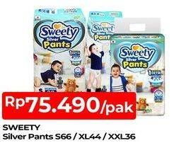 Promo Harga Sweety Silver Pants S66, XXL36, XL44 36 pcs - TIP TOP