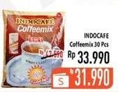 Promo Harga Indocafe Coffeemix 3in1 per 30 sachet 20 gr - Hypermart