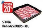 Promo Harga Sapi Shabu-shabu All Variants per 100 gr - Hypermart
