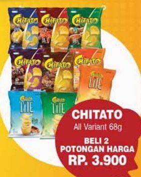 Promo Harga CHITATO Snack Potato Chips All Variants 68 gr - Yogya