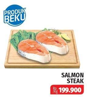 Promo Harga Salmon Steak  - Lotte Grosir