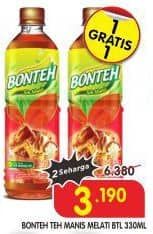 Promo Harga bonteh Minuman Teh Melati 330 ml - Superindo