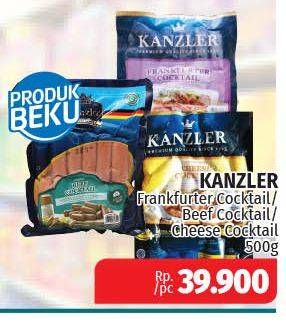 Promo Harga KANZLER Frankfurter Cocktail/Beef Cocktail/Cheese Cocktail  - Lotte Grosir