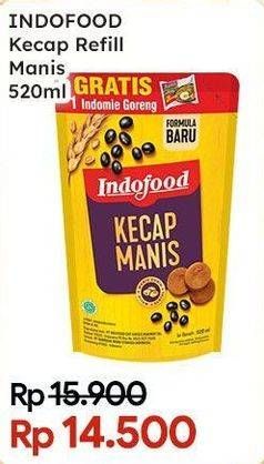 Promo Harga Indofood Kecap Manis 520 ml - Indomaret