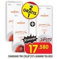 Promo Harga Dandang Teh Celup Jasmine Tea per 25 pcs 2 gr - Superindo