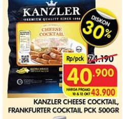 Promo Harga Kanzler Cocktail/Frankfurter  - Superindo