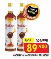 Promo Harga MADURASA Madu Murni 650 ml - Superindo