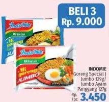 Promo Harga INDOMIE Mi Goreng Jumbo Ayam Panggang, Spesial 127 gr - LotteMart