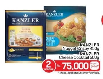 Promo Harga Kanzler 2 produk  - LotteMart