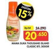 Promo Harga MAMASUKA Salad Dressing Thousand Island 300 gr - Superindo