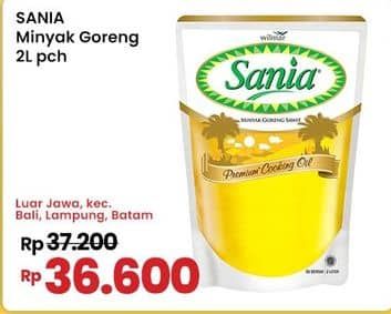 Promo Harga Sania Minyak Goreng 2000 ml - Indomaret