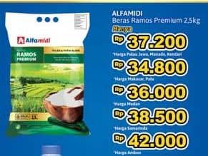 Promo Harga Alfamidi Beras Ramos Premium 5000 gr - Alfamidi