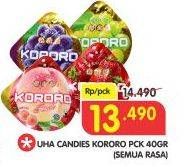 Promo Harga KORORO Candy All Variants 40 gr - Superindo
