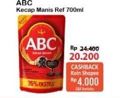 Promo Harga ABC Kecap Manis 700 ml - Alfamart