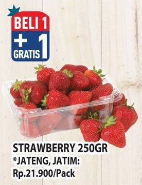 Promo Harga Strawberry 250 gr - Hypermart