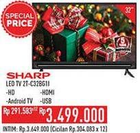 Promo Harga SHARP 2T-C32BG1 | LED TV 32 inch  - Hypermart