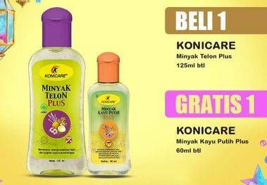 Promo Harga KONICARE Minyak Telon Plus 125 ml - Indomaret