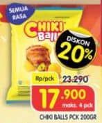 Promo Harga Chiki Balls Chicken Snack All Variants 200 gr - Superindo