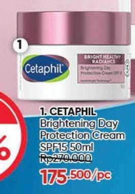 Promo Harga Cetaphil Bright Healthy Radiance Brightening Cream Day Protection SPF15 50 gr - Guardian