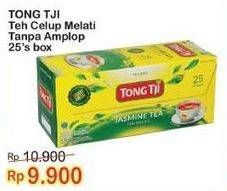 Promo Harga Tong Tji Teh Celup Jasmine Tanpa Amplop per 25 pcs 2 gr - Indomaret