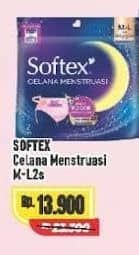 Promo Harga Softex Celana Menstruasi All Size 2 pcs - Alfamart
