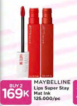 Promo Harga MAYBELLINE Super Stay Matte Ink 5 ml - Watsons