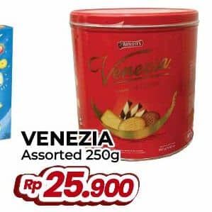 Promo Harga Venezia Assorted Biscuits 250 gr - Yogya