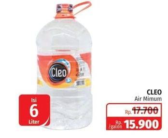 Promo Harga CLEO Air Minum 6000 ml - Lotte Grosir