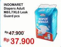 Promo Harga INDOMARET Diapers Adult M8, L7, XL6  - Indomaret