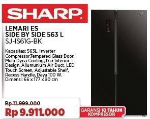 Promo Harga Sharp SJ-IS61G-BK  - COURTS