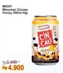 Promo Harga MONY Cincau Honey Cincau Honey 300 ml - Indomaret