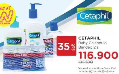 Promo Harga CETAPHIL Value Pack Baby Calendula per 2 botol - Watsons