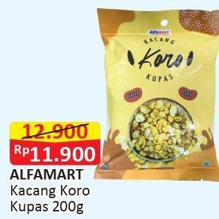 Promo Harga ALFAMART Kacang Koro Kupas 200 gr - Alfamart