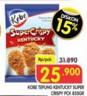 Promo Harga Kobe Tepung Bumbu Super Crispy 850 gr - Superindo