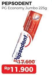 Promo Harga Pepsodent Pasta Gigi Pencegah Gigi Berlubang 225 gr - Alfamart