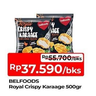 Promo Harga Belfoods Royal Nugget Crispy Karaage 500 gr - TIP TOP