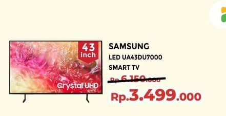 Samsung UA43DU7000KXXD  Diskon 43%, Harga Promo Rp3.499.000, Harga Normal Rp6.150.000