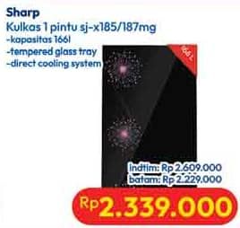 Promo Harga Sharp SJ-X185/187MG  - Hypermart