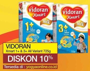 Promo Harga VIDORAN Xmart 1+/Xmart 3+ All Variants 725 gr - Yogya