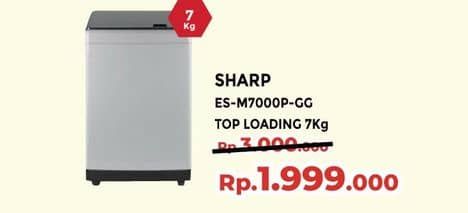 Promo Harga Sharp ES-M7000P-GG  - Yogya