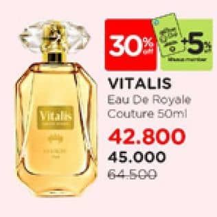 Promo Harga Vitalis Eau De Toilette Royale Couture 50 ml - Watsons